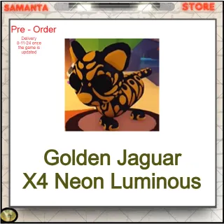  Golden Jaguar X4 Neon Luminous