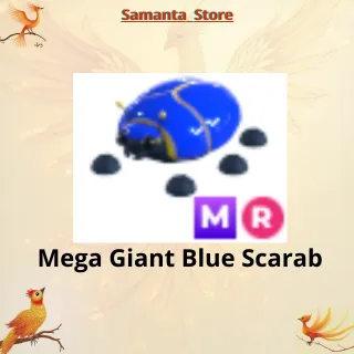 Mega Giant Blue Scarab