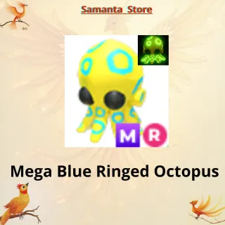 Mega Blue Ringed Octopus 