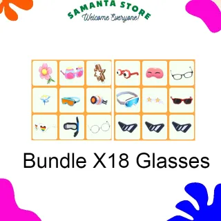 Bundle X18 Glasses