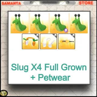 Slug X4 Full Grown + Petwear