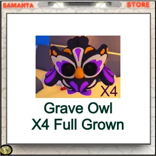 Grave Owl X4 Full Grown