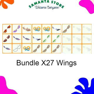 Bundle X27 Wings