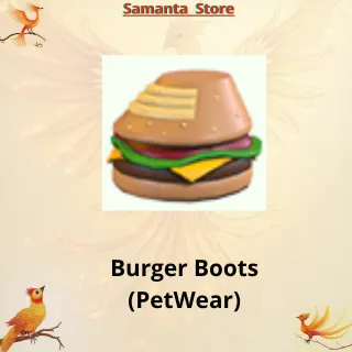Burger Boots (PetWear)