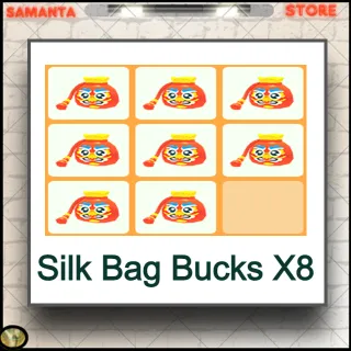 Silk Bag Bucks X8