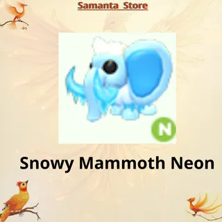 Snowy Mammoth Neon
