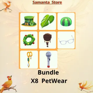 Bundle  X8 petwear