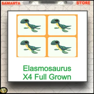 Elasmosaurus X4 Full Grown