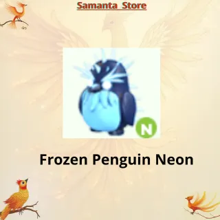Frozen Penguin Neon