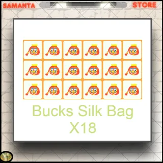 Bucks Silk Bag X18
