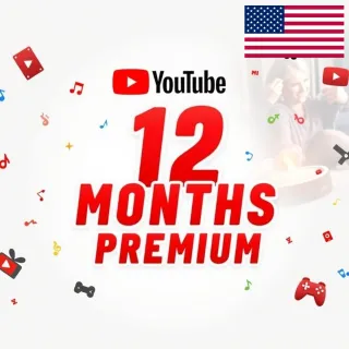 Youtube Premium 12 Months USA