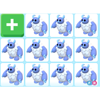 Pet Adopt Me 16x Yeti In Game Items Gameflip - roblox yeti toy