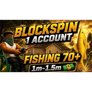 Lvl 70 fishing blockspin