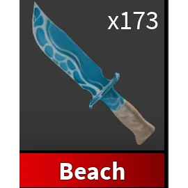 173x beach knife stack
