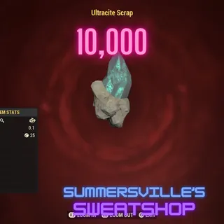 10,000 Ultracite Scrap