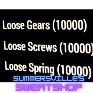10k Gears, Screws, Springs