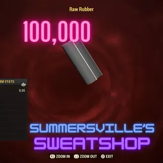 100,000 Raw Rubber