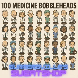 100 Medicine Bobblehead
