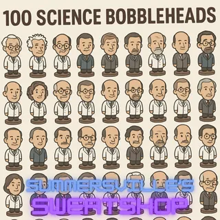 100 Science Bobbleheads