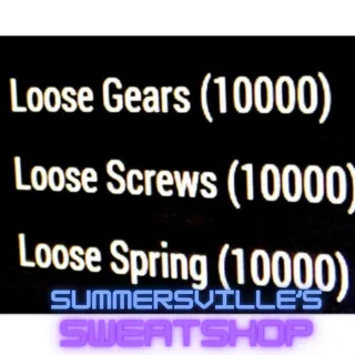 10k Gears, Screws, Springs
