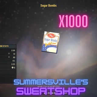 1000 Sugar Bombs (Rads)