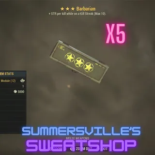 5 Barbarian Box Mods