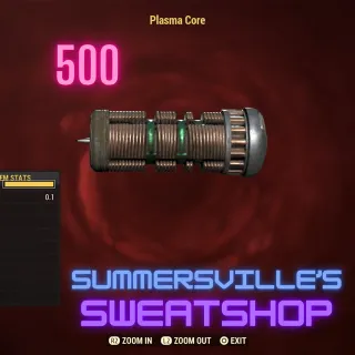 500 Plasma cores