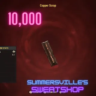 10,000 Copper Scrap