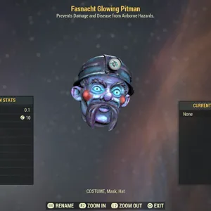 Fasnacht Glowing Pitman