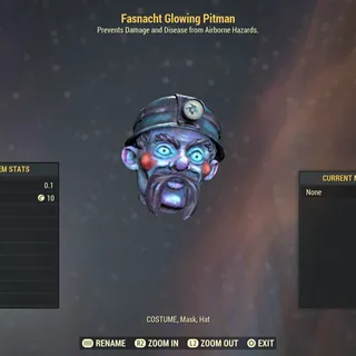 Fasnacht Glowing Pitman