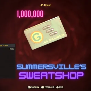 1,000,000 .45 Rounds
