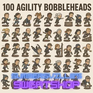 100 Agility Bobblehead