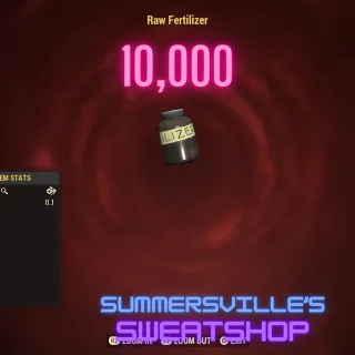 10,000 Raw Fertilizer