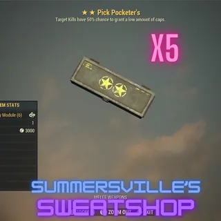 5 Pick Pocketer's Mods