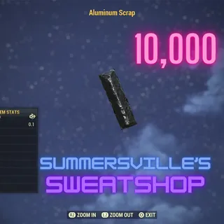 10,000 Aluminum Scrap