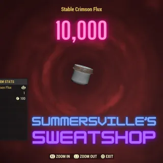 10,000 Crimson Flux