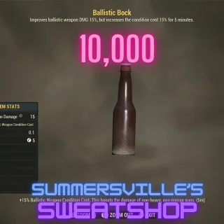 10,000 Ballistic Bock