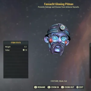 Fasnacht Glowing Pitman