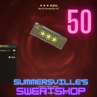 50 Active Mods