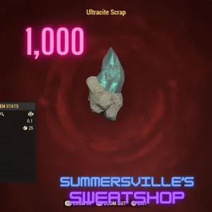 1,000 Ultracite Scrap