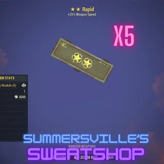 5 Rapid Mods