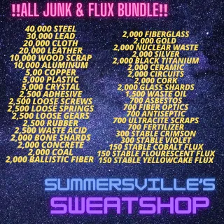 ‼️ALL JUNK & FLUX BUNDLE‼️