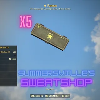 x5 Furious Box Mods