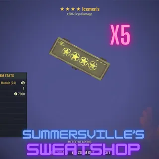 5 Icemen's Mods