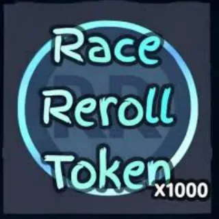 1k Race Reroll Token