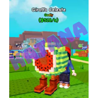 Godly Giraffe Celeste