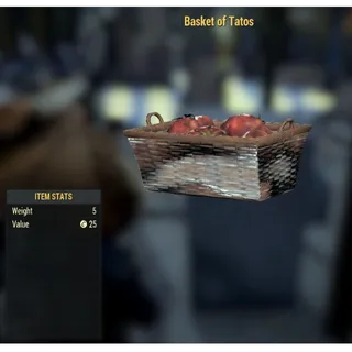 BASKET OF TATOS (DISPLAYABLE MISC)