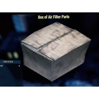 BOX OF AIR FILTER PARTS (DISPLAYABLE MISC)