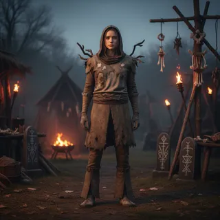 CULTIST'S GARMENTS (RARE QUEST OUTFIT)