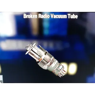 BROKEN RADIO VACUUM TUBE (DISPLAYABLE MISC)